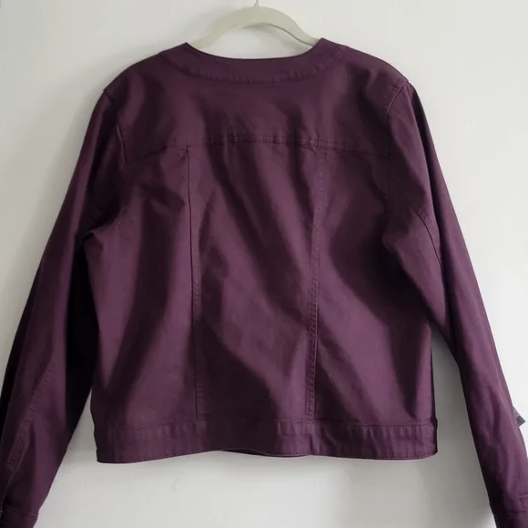 Cropped Denim Jacket - Picture 2 of 6